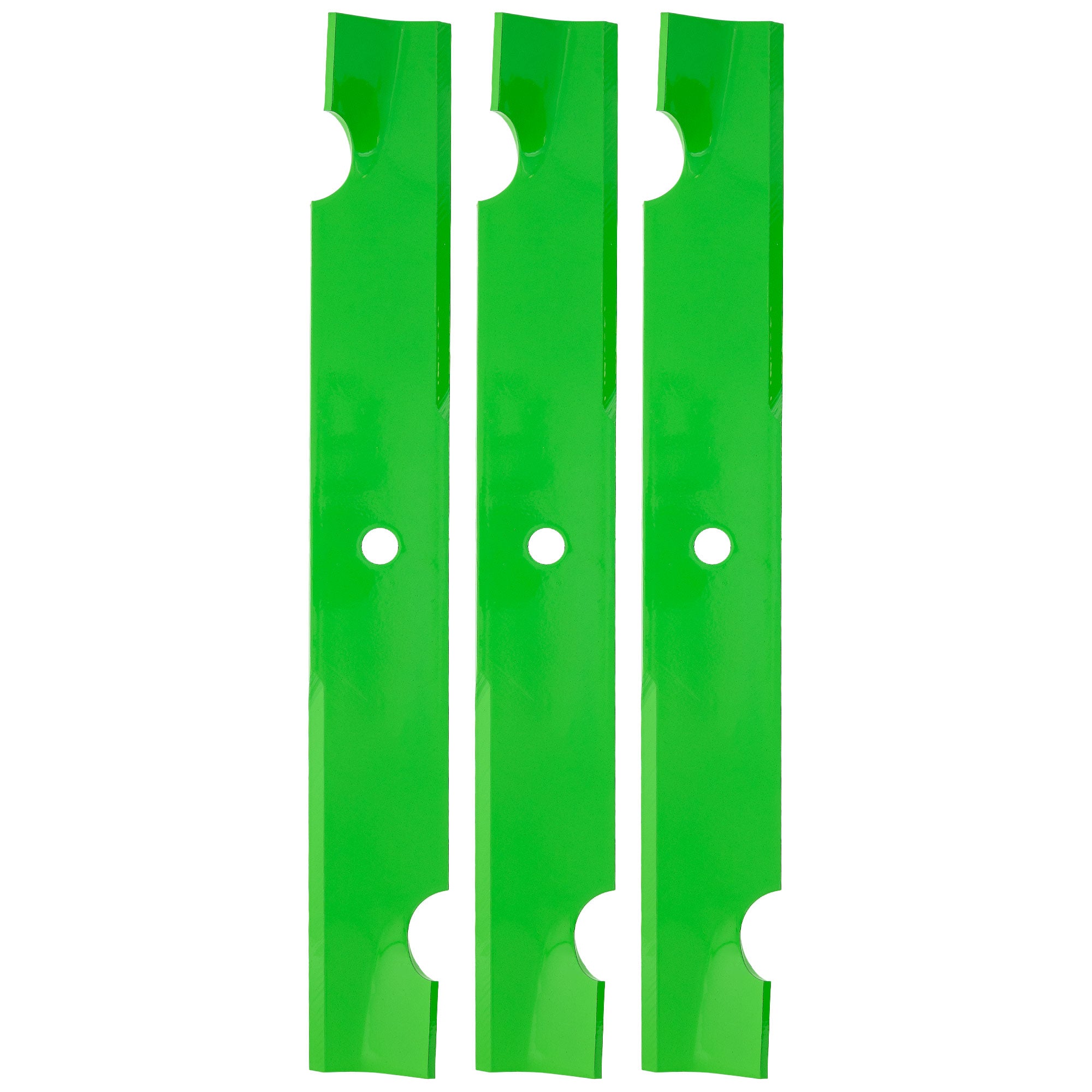 LawnRAZOR Notched High Lift Blade For Bad Boy 38-0005-00 | 3-PACK