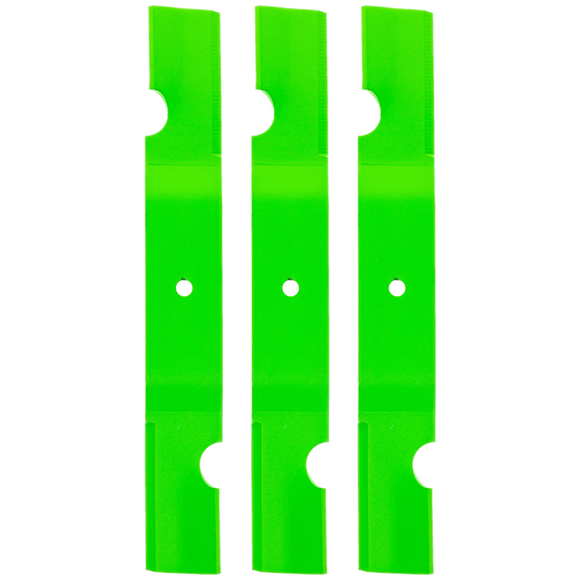 LawnRAZOR Blade for Grasshopper 6052 52-Inch 320239 Notched High Lift 3 Pack