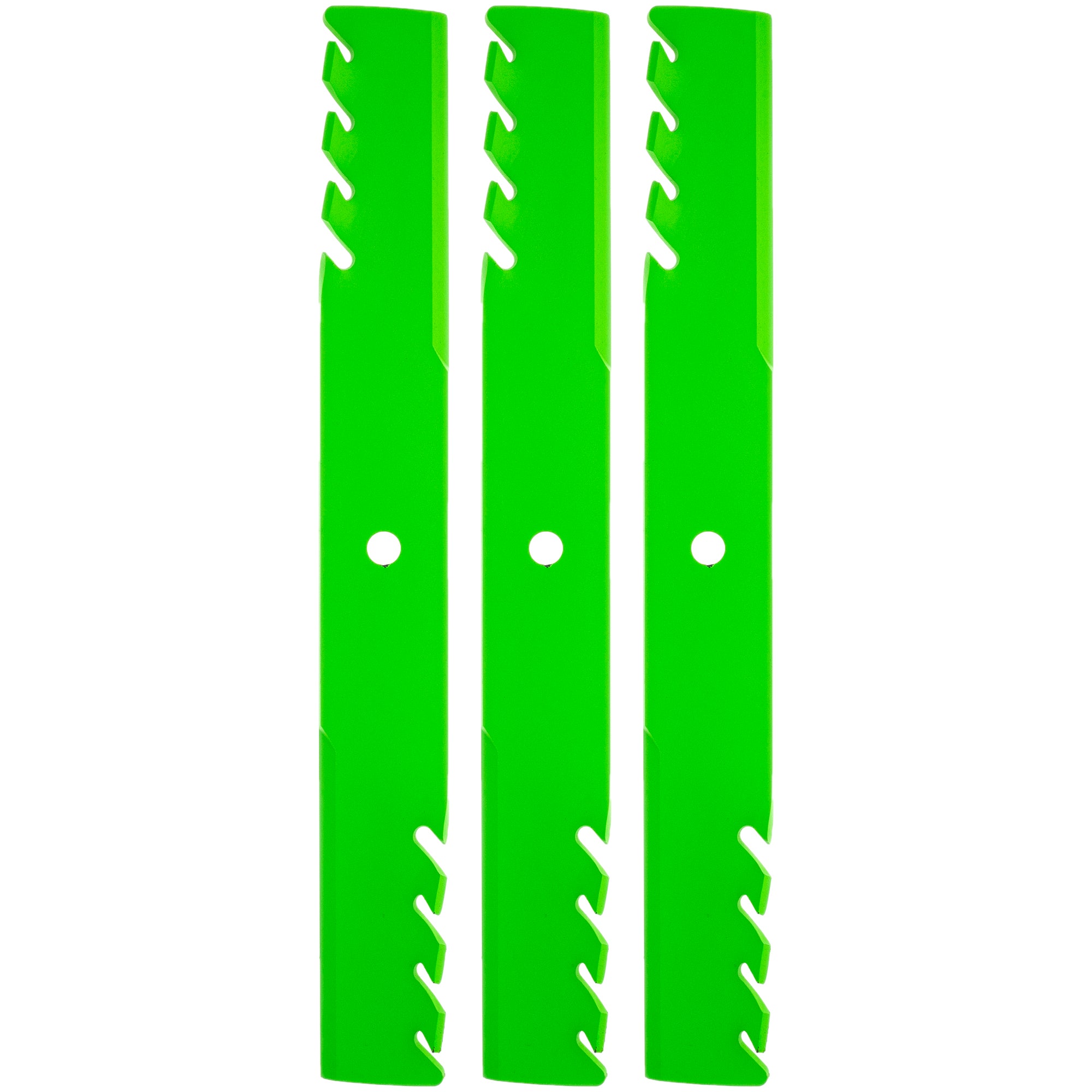 LawnRAZOR Toothed Mulching Blade For Exmark Toro 103-2530 103-2530-S 1-633483 133-2127 | 3-PACK