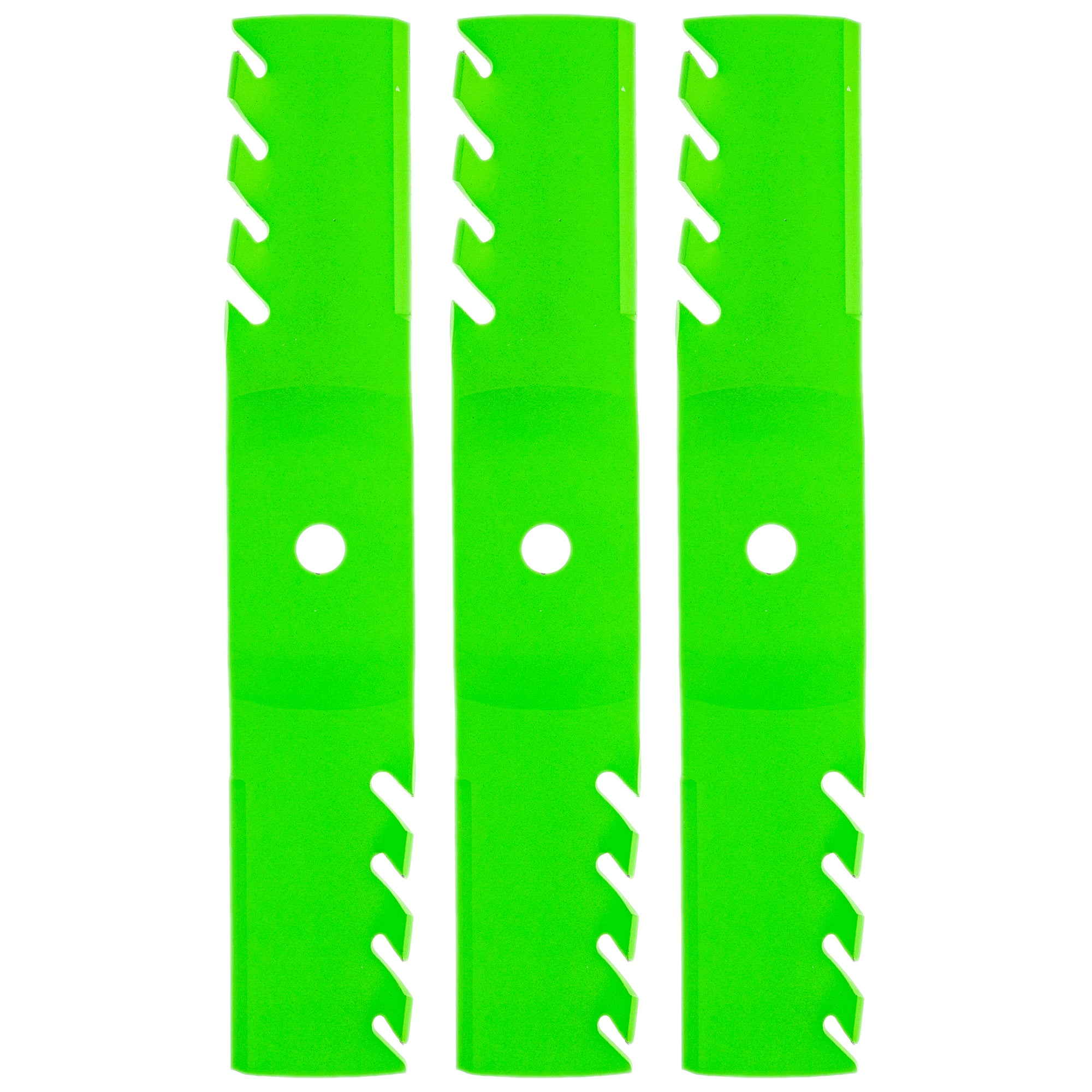 LawnRAZOR Toothed Mulching Blade For Cub Cadet DeWalt Craftsman 742-04278A 942-04278A 742P04278A-X | 3-PACK