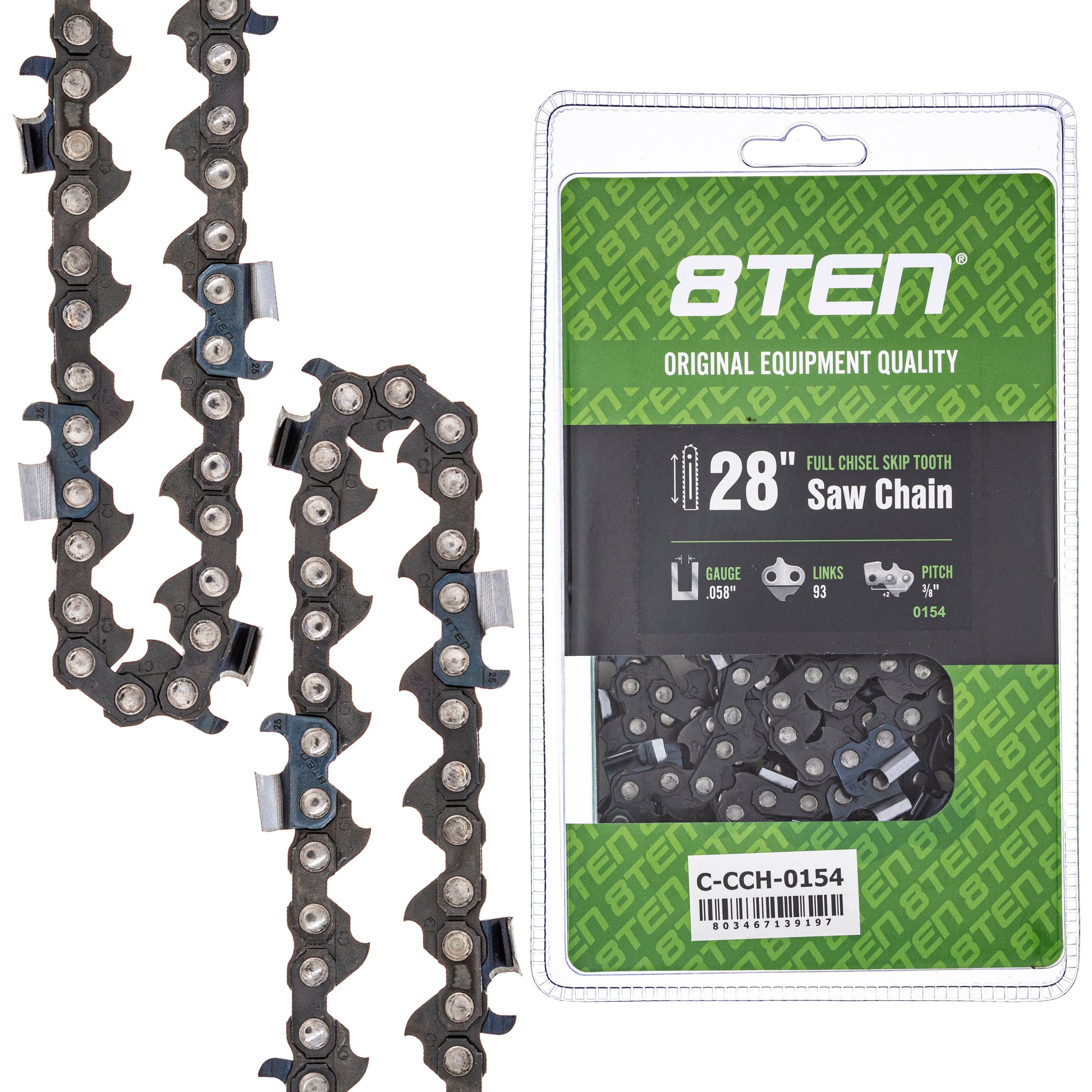 Chainsaw Chain 28 Inch .0583/8 93DL For Solo Makita 581626993 73EXL093G 501842893 608100116