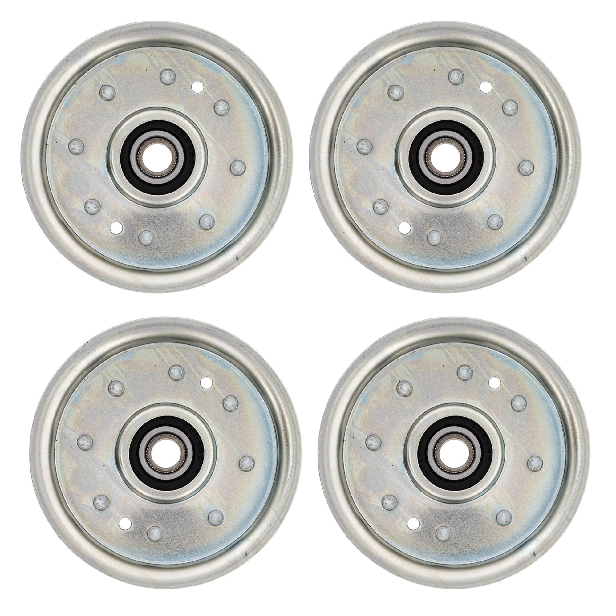 Idler Pulley Set For John Deere Sabre Exmark AM37249 AM107468 AM37442 AM35862 393225 1680299 | 4-PACK