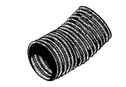 Murray Simplicity Snapper 1679895SM - HOSE, Vac Col, 6 x 12