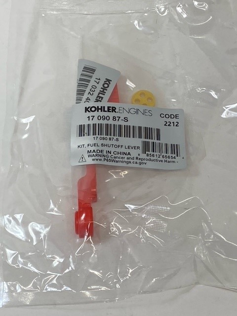 Kohler 17 090 87-S Kit, Fuel Shutoff Lever