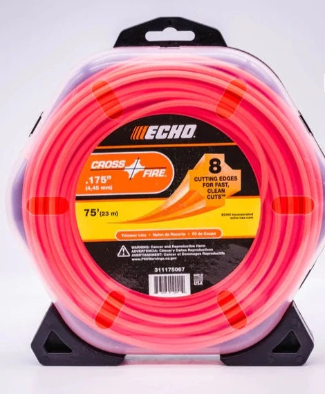 Echo Cross-Fire .175 Trimmer Line 1-Pound Donut (111 Feet) 311175067