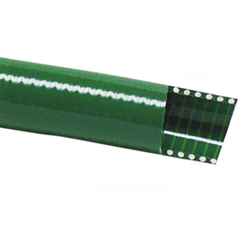 2" Standard Duty AG Green PVC Suction Hose