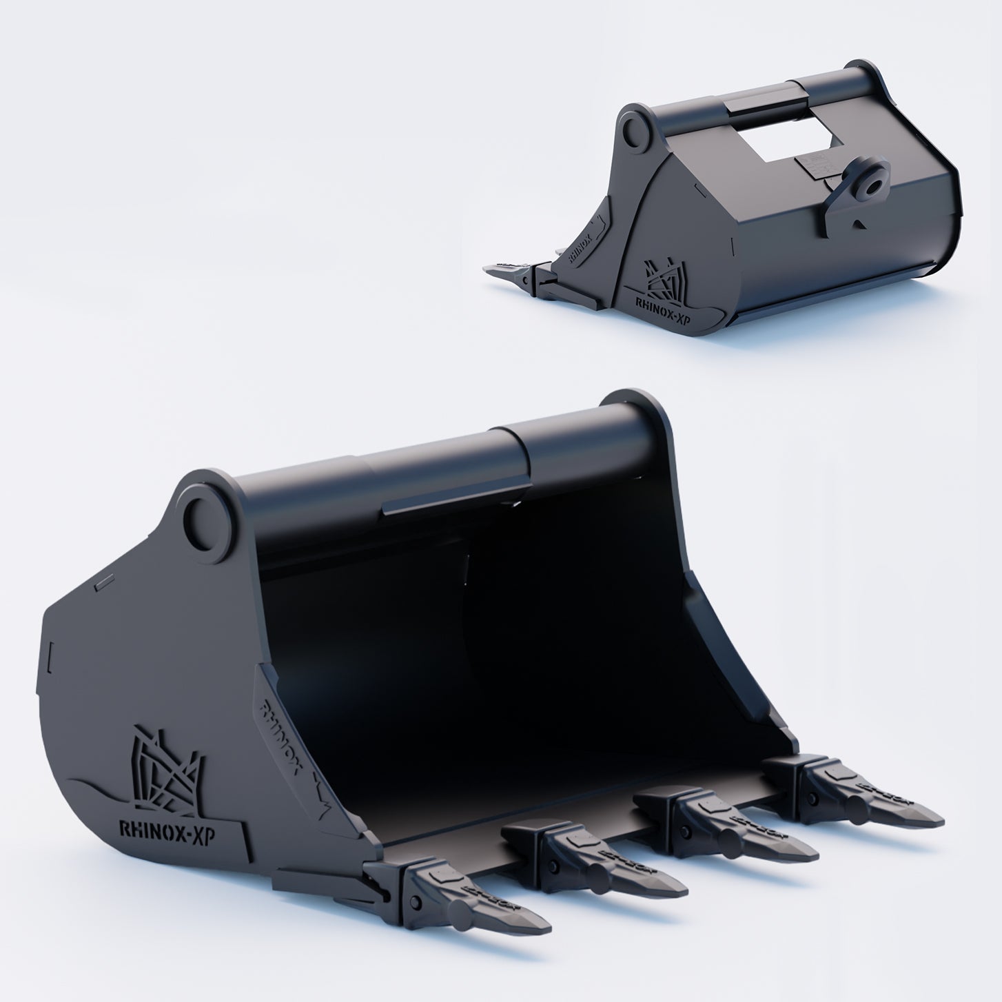 24" Heavy Duty Digging Bucket to suit WainRoy Coupler QC27 (1.25" Pin)