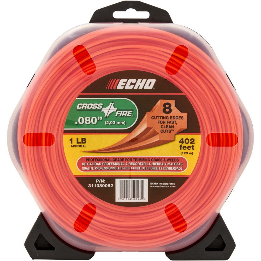 Echo Cross-Fire .080 Trimmer Line 1-Pound Donut (402 Feet) 311080062