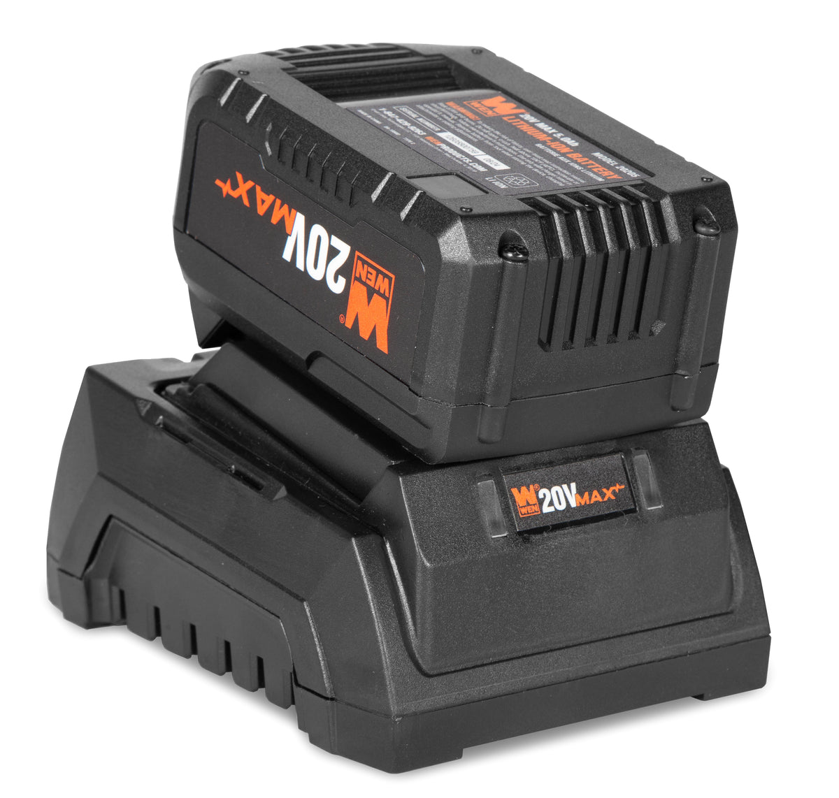 WEN 20VB15C 20V Max Starter Kit with 5.0 Ah Lithium-Ion Battery and Charger