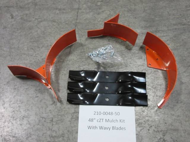 210-0048-50 - Bad Boy Mowers48" CZT Mulch Kit w/ Wavy Blades 210004850