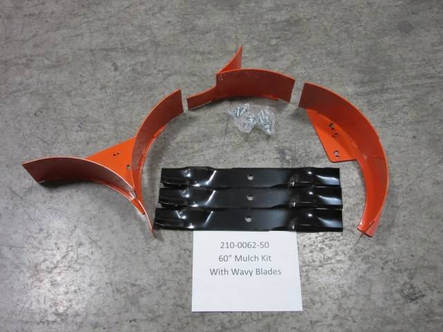210-0062-50 - Bad Boy Mowers60" Mulch Kit w/ Wavy Blades 60" CZT, 2014-2016 60"ZT 210006250