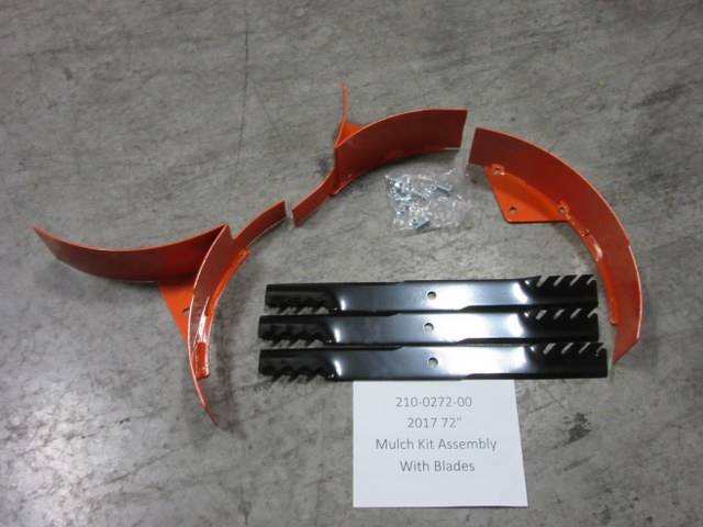 210-0272-00 - Bad Boy Mowers2017 and Up Outlaws 72" Mulch Kit Assembly w/Blades 210027200