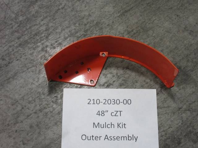 210-2030-00 - Bad Boy Mowers48 cZT Outer Mulch Chute Assembly 210203000