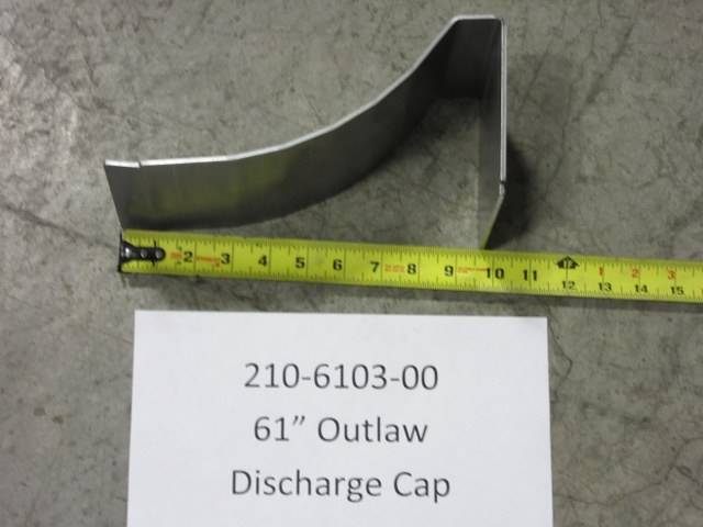 210-6103-00 - Bad Boy MowersDischarge Cap 61 Outlaw (Rear) 210610300