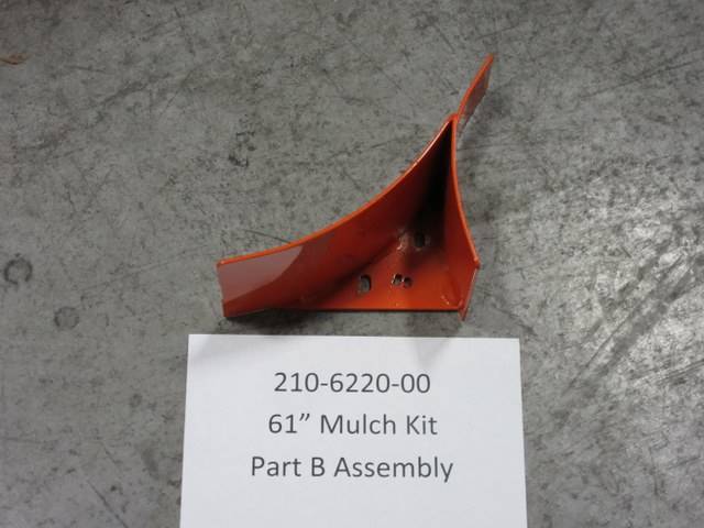 210-6220-00 - Bad Boy Mowers 61" Mulch Kit Part B Assembly 210622000