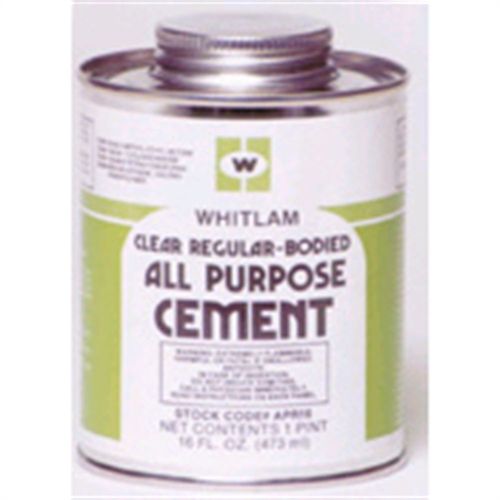 CLEAR MEDIUM BODIED PVC CEMENT - 4 oz.