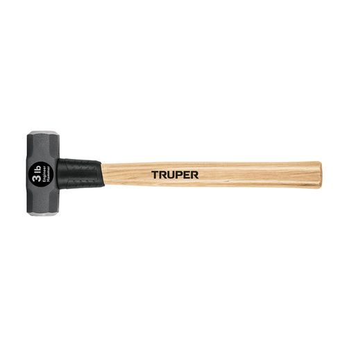 Truper 30914 3 lb Sledge Hammer with 16" Hickory Handle