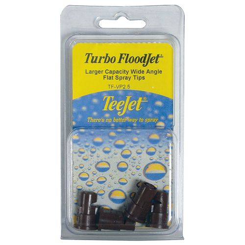 TeeJet TF-VP 2.5 Turbo Floodjet Spray Tip, Nylon