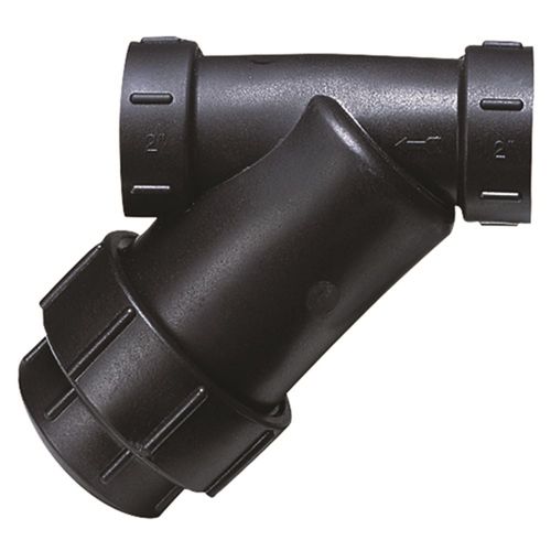 1-1/2" "Y" IN-LINE STRAINER POLY