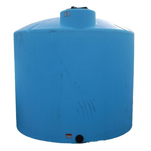 2,500 Gallon Norwesco Blue Vertical Tank