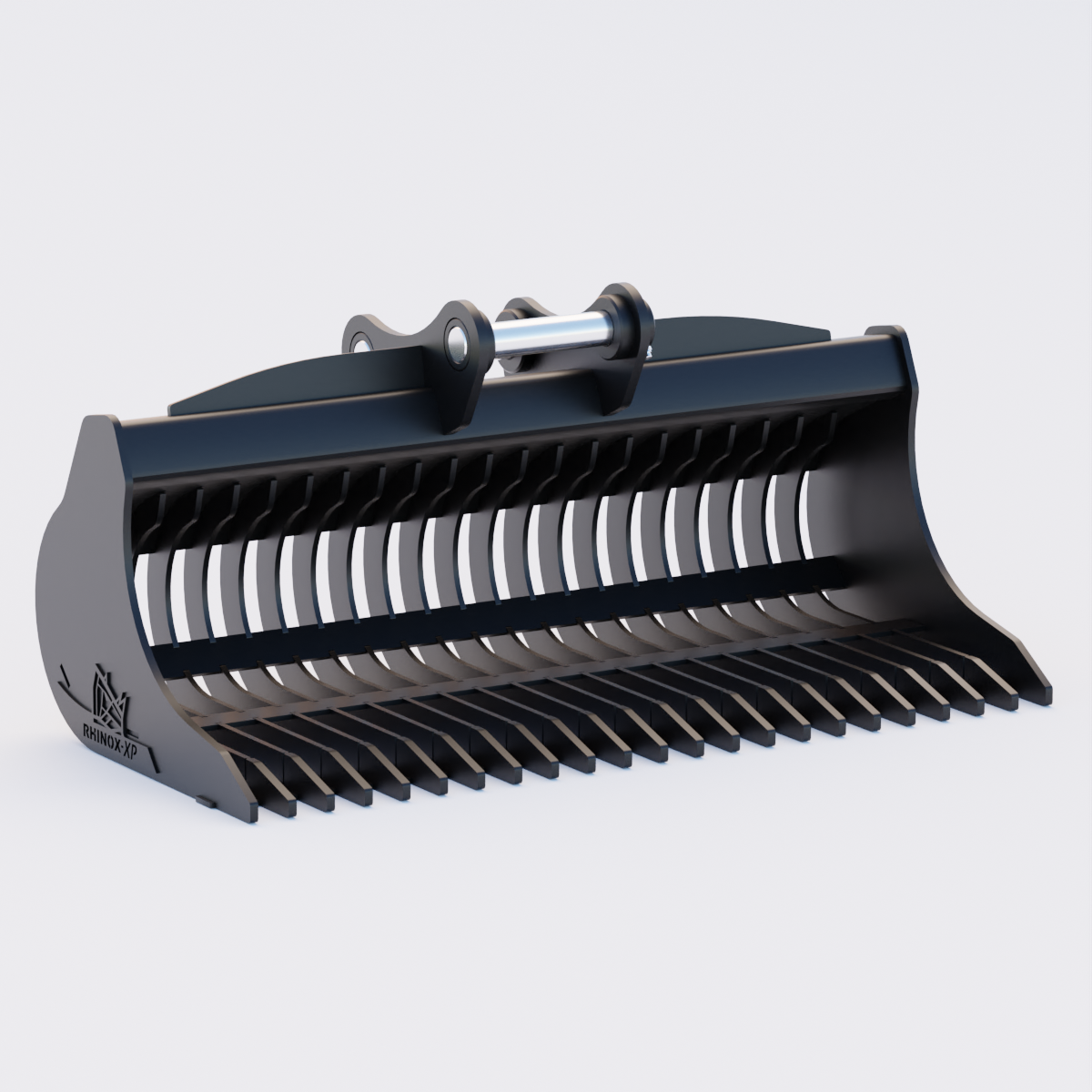Doosan DX255LC-7 Excavator Rake Riddle Bucket - 84"