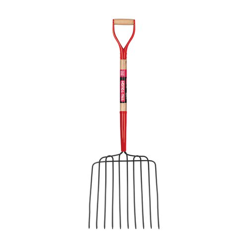 Truper Ensilage Fork, 10 Tine, 30 In. Handle