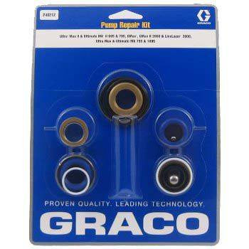Graco 248212 Pump Packing Repair Kit for Ultra Max II 695/795, GMax 3900 & GMax II 3900