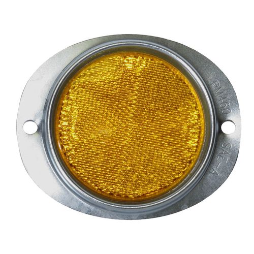 Peterson Amber Steel Oval Reflector