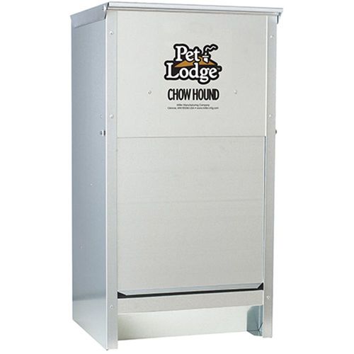 Dog Feeder, Food Storage Bin, 25 Lb. Capacity