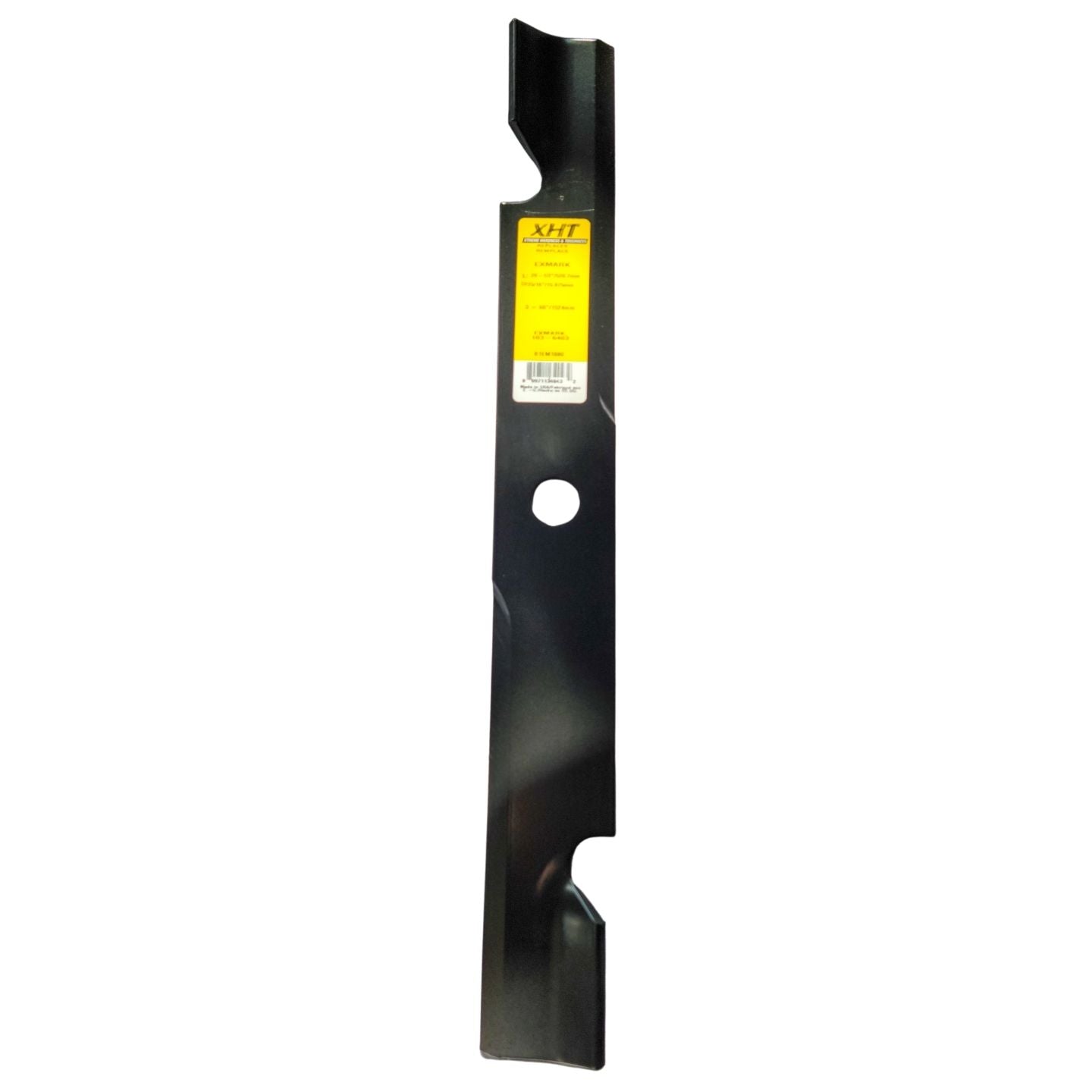 61" Extra High Lift Blade 3" Wide XHT Marbain Steel (21" Long x 5/8" Hole)
