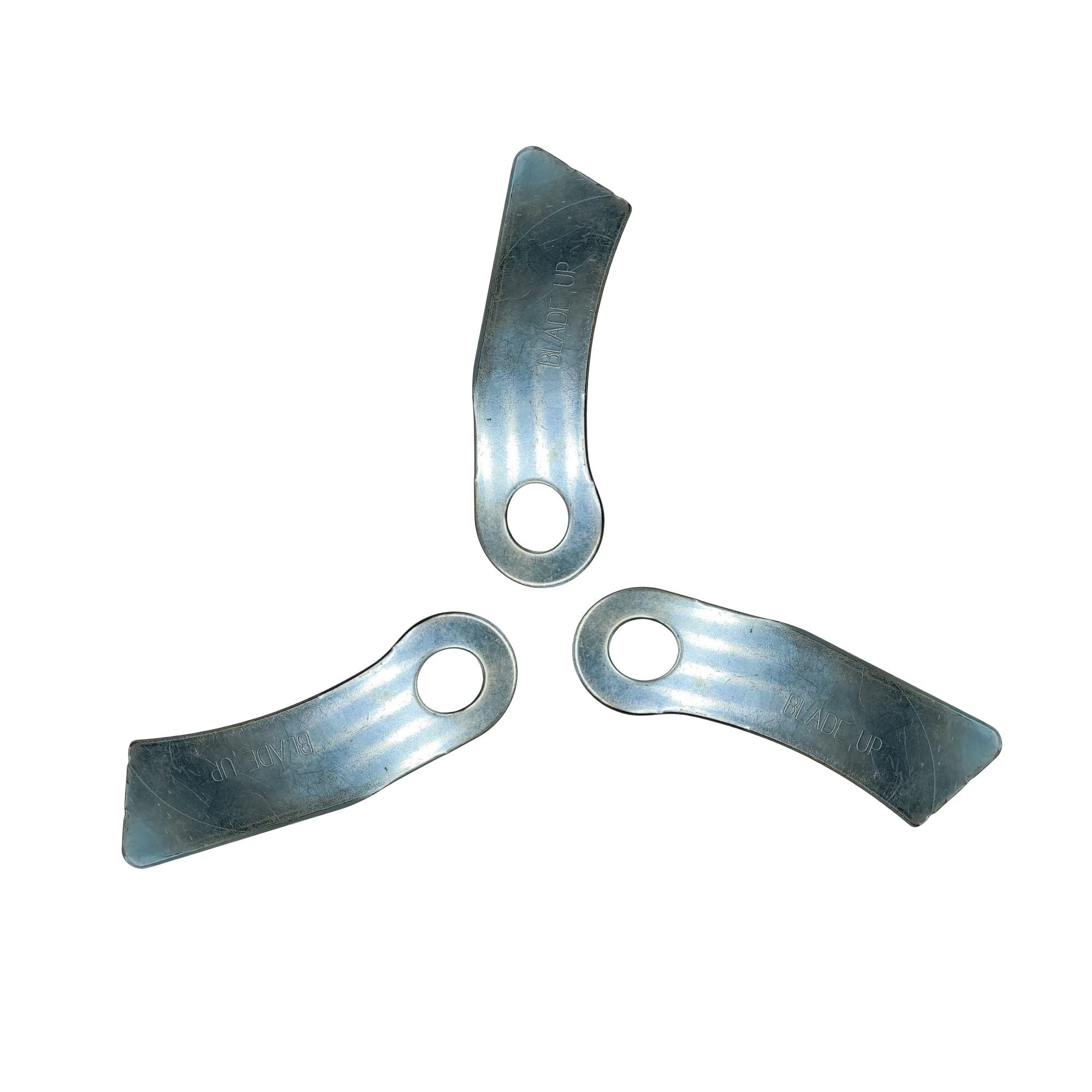 Tri-Clone Trimmer Head Replacement Blades (Set of 3) Bush Hog Style Blades
