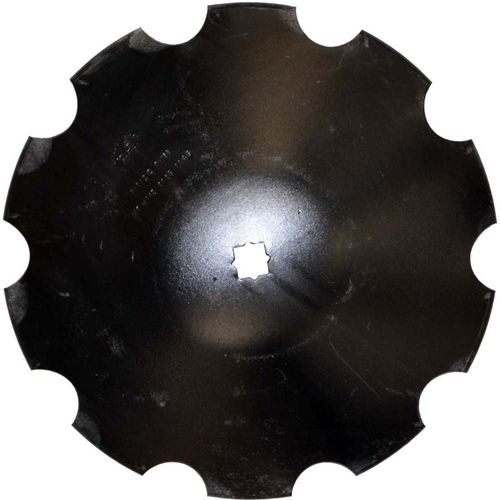24" x 6mm Notched Disc Blade - Cone 1-1/8" x 1-1/4" SCH 4-1/4" CONC