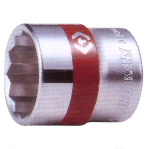 King Tony 3/8" x 3/8" Chrome Socket 12-Points