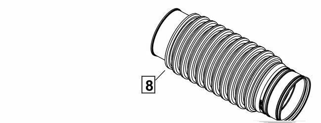 E164000160 Genuine Echo Flex Tube PB-9010H PB-9010T PB-9010 Blower tube