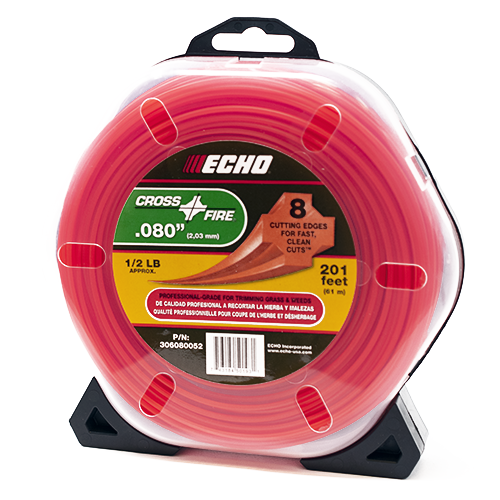 Echo Cross-Fire .080 Trimmer Line 1/2 Pound Donut (201 Feet) 306080052