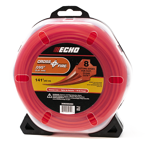 Echo Cross-Fire .095 Trimmer Line 1/2 Pound Donut (141 Feet) 306095053