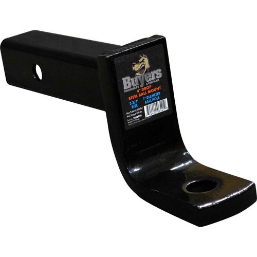 2" Ball Mount With 4" Drop x 8" Length Tube