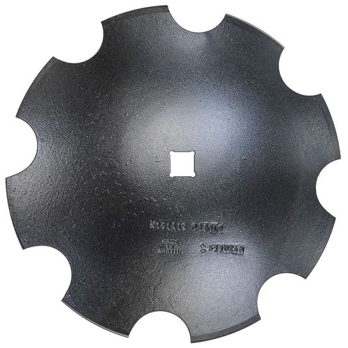 16" x 3MM Notched Disc Blade 1" SCH 1-1/2" CONC