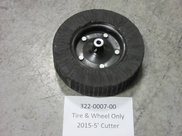 322-0007-00 - Bad Boy MowersTire & Wheel only-2015 5' Tailwheel-Hub Style 322000700