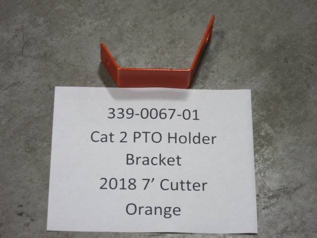 339-0067-01 - Bad Boy MowersCat. 2 PTO Holder Brkt--Orange 339006701