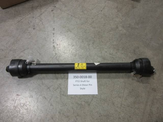350-0018-00 - Bad Boy Mowers656QDSP Series 6 Shear Pin PTO 350001800