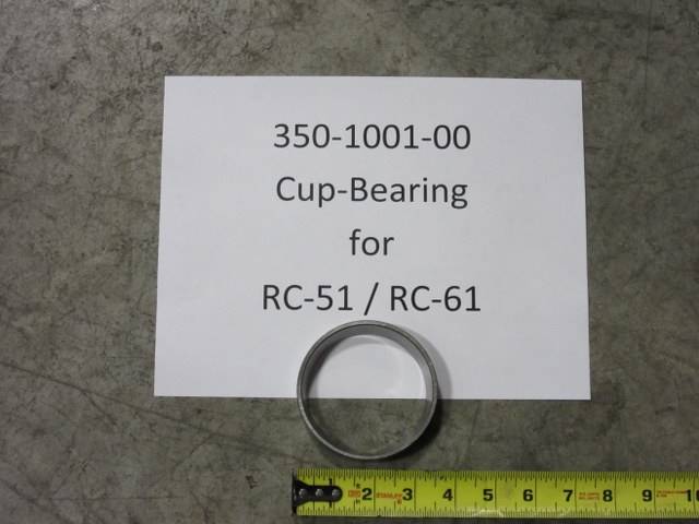 350-1001-00 - Bad Boy MowersCup Bearing 362A for RC-51/RC-61 Gearbox 350100100