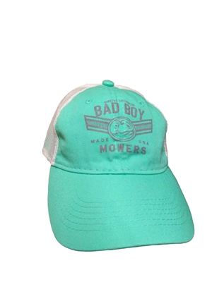 401-0081-01 - Bad Boy Mowers Mint/White 98th Division Mesh Hat 401008101