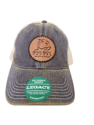 401-0113-01 - Bad Boy Mowers Legacy Royal Blue/khaki Patch Hat 401011301