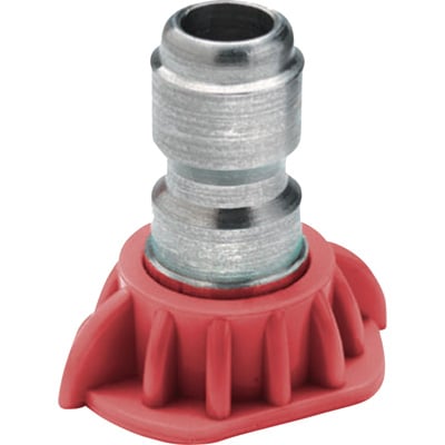 Quick Coupler Nozzle 1/4″, 0 degree, 3.5 Red #285-6487