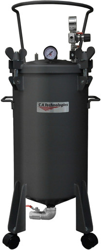 CA Technologies 51-562 10 Gallon Pressure Tank, Bottom Outlet, Dual Regulators