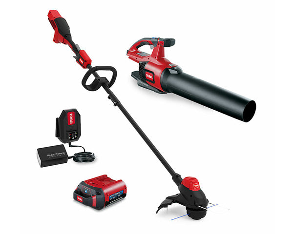 Toro 60V Max 2-Tool Combo Kit: 100 MPH Leaf Blower & 13" String Trimmer 2.0Ah Battery 51881