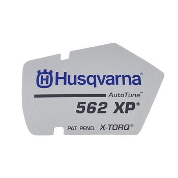 OEM Husqvarna 562 XP Starter Cover Decal