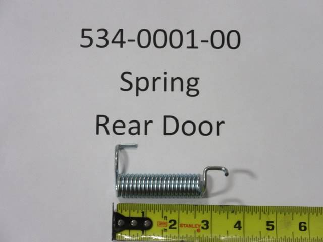 534-0001-00 - Bad Boy MowersSpring, Rear Door for Push Mower 534000100