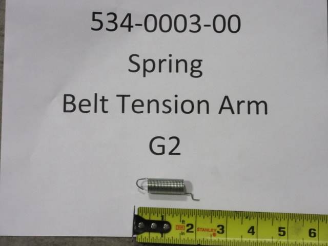 534-0003-00 - Bad Boy MowersSpring, Belt Tension Arm G2 for Push Mower 534000300